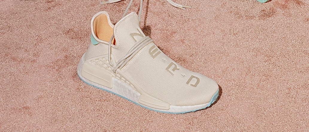 Rapper Pharrell Williams cùng adidas ra mắt NMD Hu phiên bản đặc biệt kỉ niệm album đầu tay của N.E.R.D.