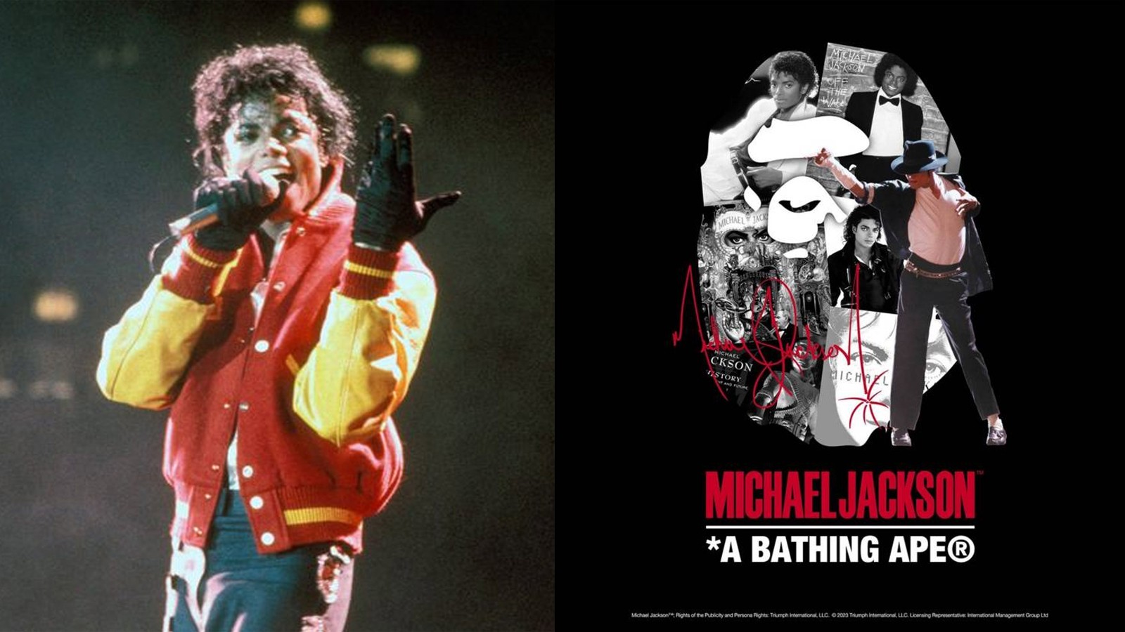 BAPE tái hiện lại hình tượng Michael Jackson trong BST mới