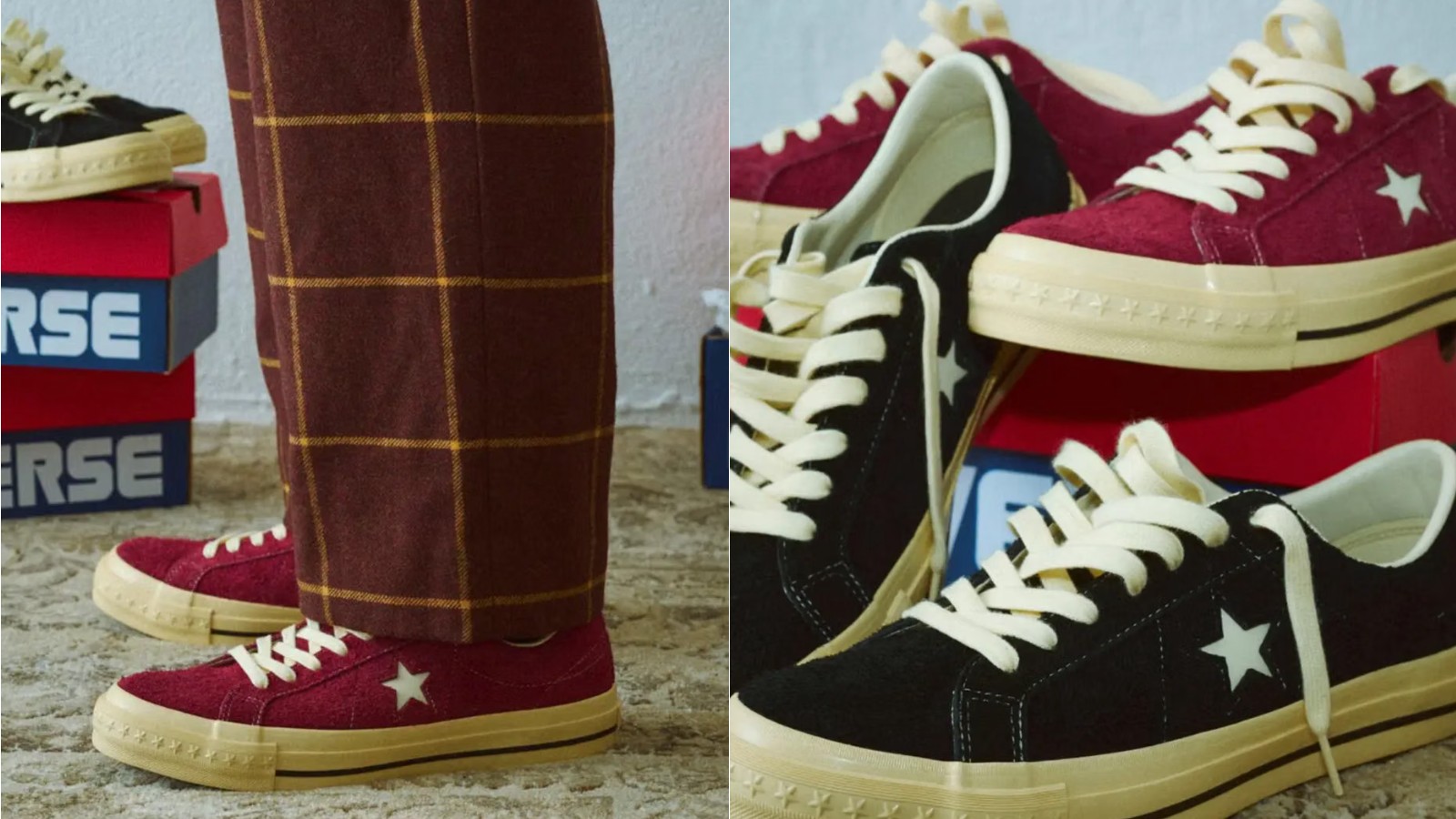 Converse gợi nhắc lại tinh thần thập niên 90 với One Star Aged Suede AG