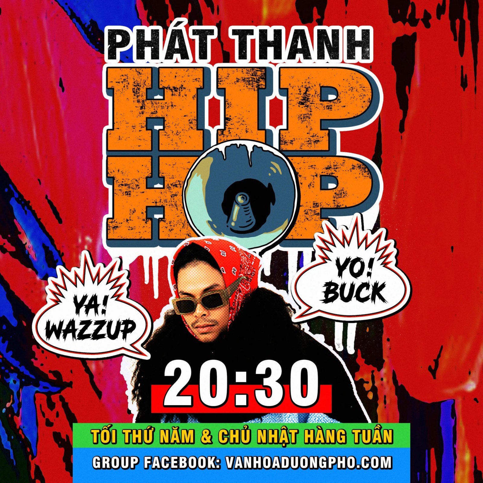 Cùng đón xem số đầu tiên của chương trình 'Phát Thanh Hip Hop" vào lúc 20 giờ 30 tối nay