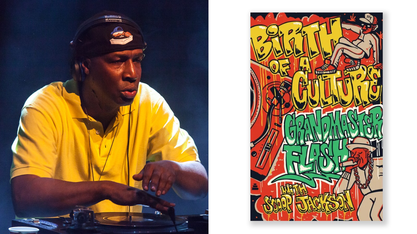Grandmaster Flash kể lại nguồn gốc Hip Hop trong cuốn sách mới Birth of a Culture