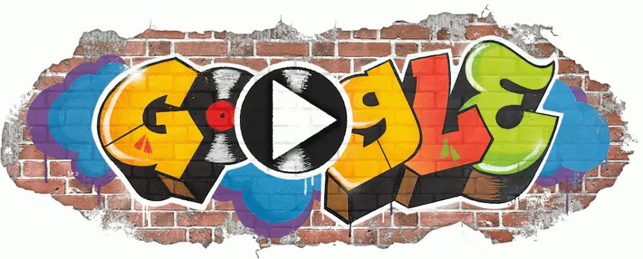 Hé lộ bản nháp của Cey Adams vẽ logo của Google nhân kỷ niệm 44 năm lịch sử Hip Hop
