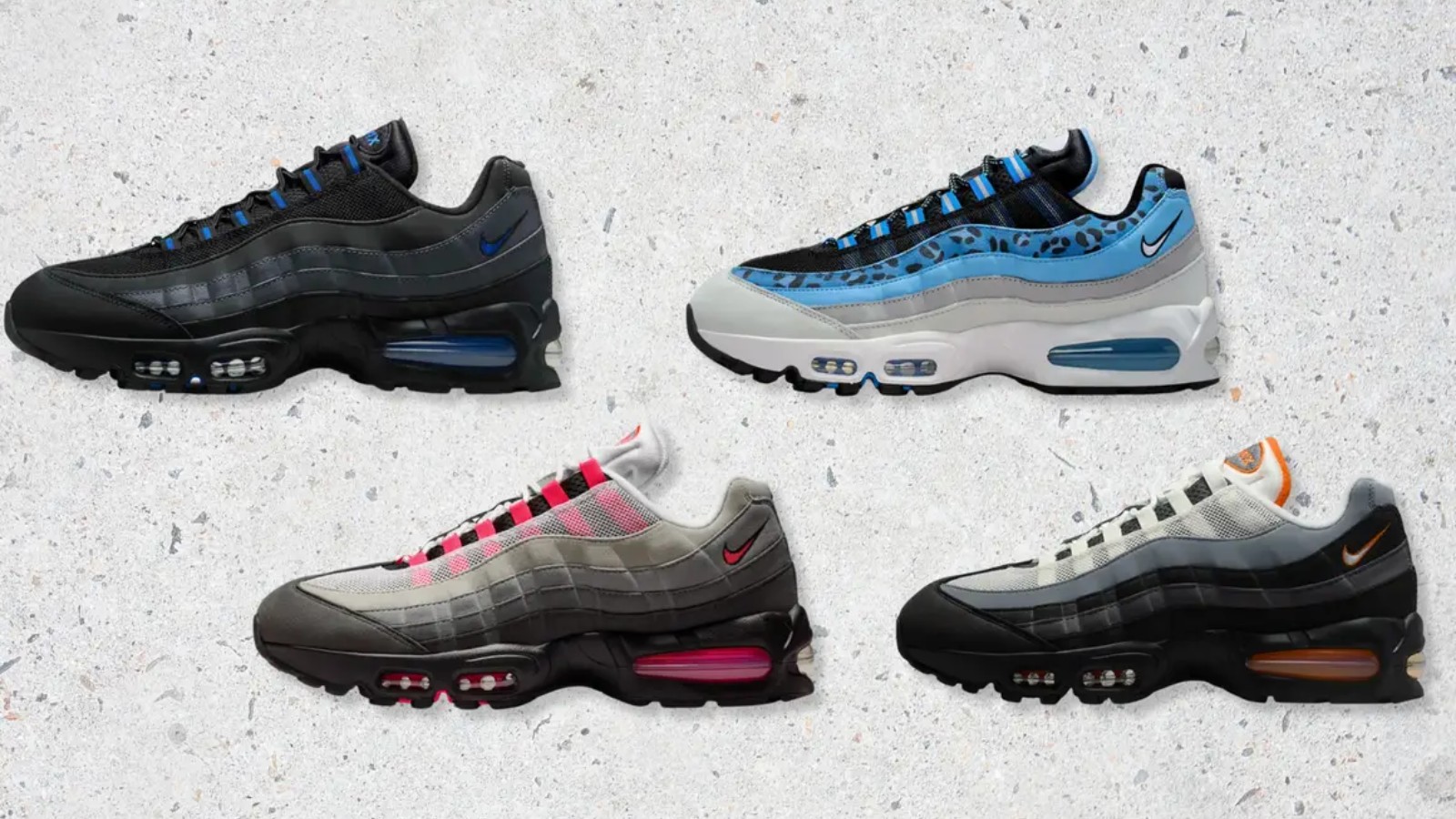 Những phối màu Nike Air Max 95 đáng mong đợi nhất dịp cuối năm 2025