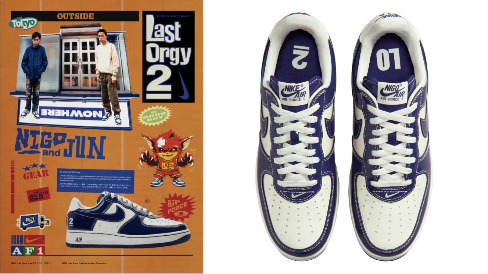 NIGO x Nike mở màn với di sản streetwear Nhật Bản thập niên 90