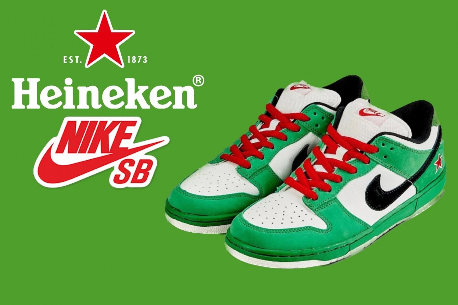 Rất có thể phiên bản Nike SB Dunk Heineken đình đám sẽ trở lại vào năm nay