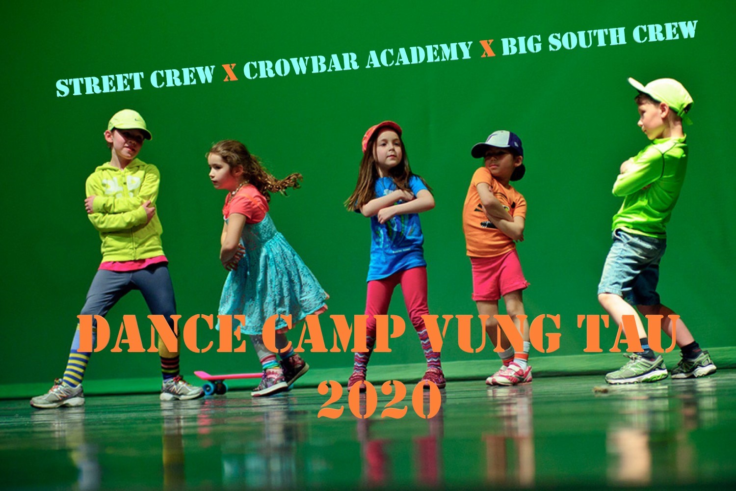 Street Crew x Crowbar Academy x Big South Crew ra mắt Dance Camp Vũng Tàu 2020 cho học sinh nhí
