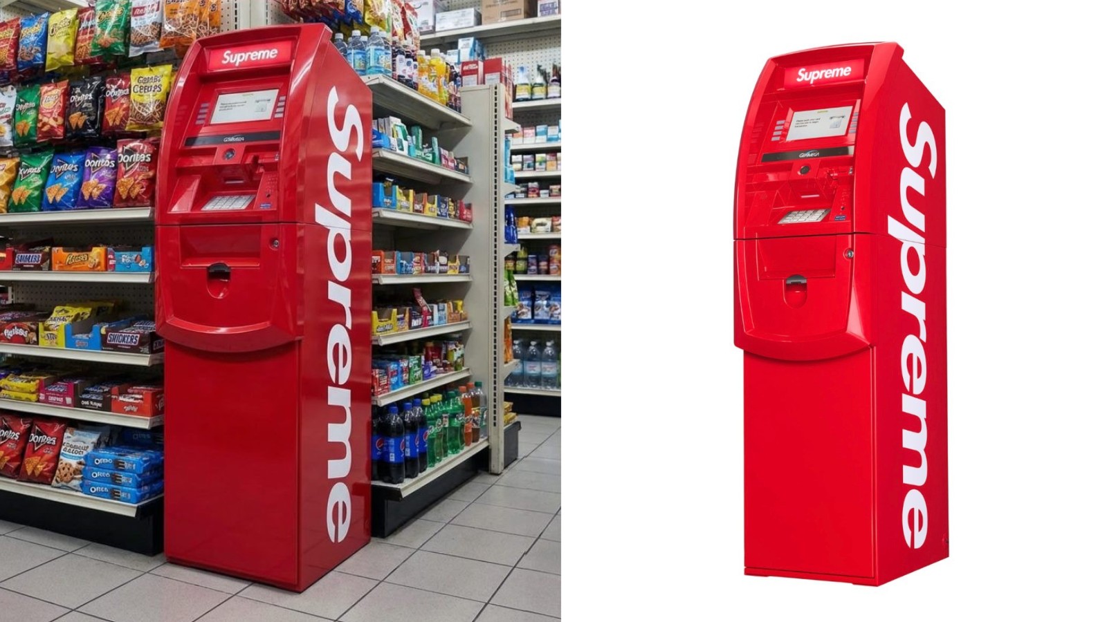 Supreme thật sự đã cho ra mắt một chiếc máy ATM!