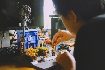 Các bước để tạo nên một tác phẩm Lego độc đáo theo kinh nghiệm thực tế của nghệ sĩ Graffiti Huỳnh Khang