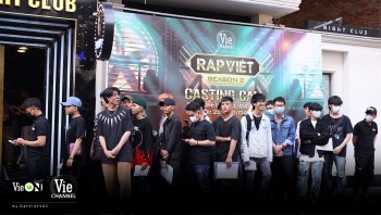 Cập nhật hình ảnh tuyển sinh mùa 2 của chương trình Rap Việt tại Sài Gòn sáng ngày hôm nay