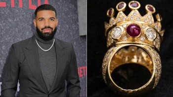 Drake đã mua chiếc nhẫn của Tupac với giá hơn 1 triệu đô