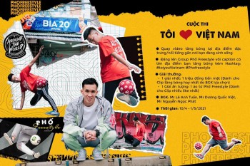 Giải đấu Bóng đá nghệ thuật trực tuyến với chủ đề "Tôi yêu Việt Nam" khởi tranh từ ngày hôm nay