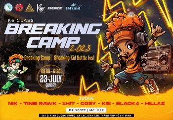 K6 Breaking Camp - Sân chơi bổ ích cho các bạn nhỏ đam mê Breaking