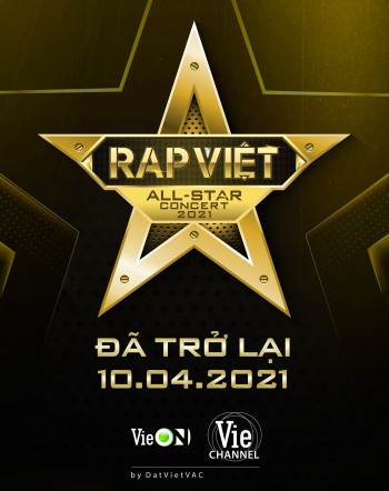 Live Concert Rap Việt All-Star được chính thức tổ chức trở lại vào ngày 10/4