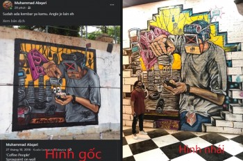 Một vụ đạo ý tưởng Graffiti bị tay vẽ Nguyễn Hoàng Hiệp phát hiện