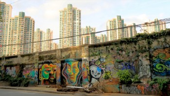 Những con đường chứa đầy tranh Graffiti đẹp mắt ở Thượng Hải