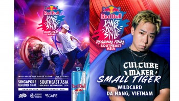 PUSW và Recognize! Studios đồng hành cùng dancer Small Tiger tại Red Bull Dance Your Style Đông Nam Á