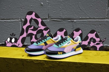 Sau hai năm Puma giờ mới phát hành phiên bản giày đầy màu sắc- Future Rider với cảm hứng từ nghệ thuật đường phố Graffiti