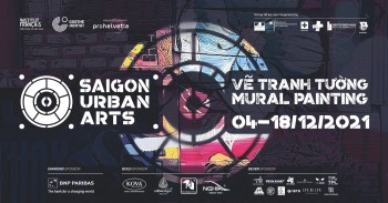 SubyOne, Cresk, và nhiều nghệ sĩ Graffiti Việt Nam khác tham dự sự kiện Saigon Urban Arts: Street Mural Painting