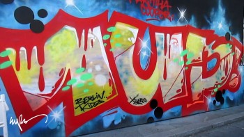 Tổng hợp phim ngắn ấn tượng về Graffiti tàu điện của nhóm vẽ 1UP nổi tiếng