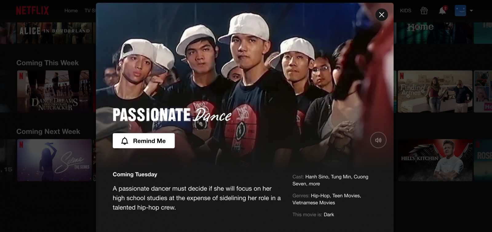 Tin vui cho tín đồ Hip Hop Việt khi bộ phim điện ảnh đầu tiên "Vũ Điệu Đam Mê" có trên Netflix